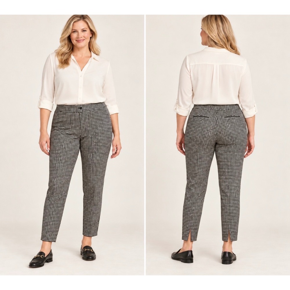 TALBOTS CHATHAM ANKLE PANT SIZE 14 EUC